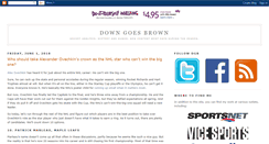 Desktop Screenshot of downgoesbrown.com